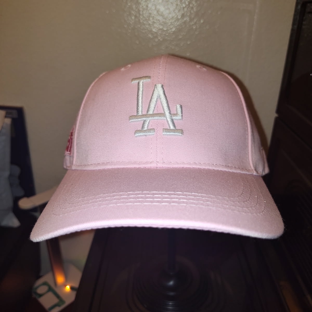 Pink LA Baseball Cap